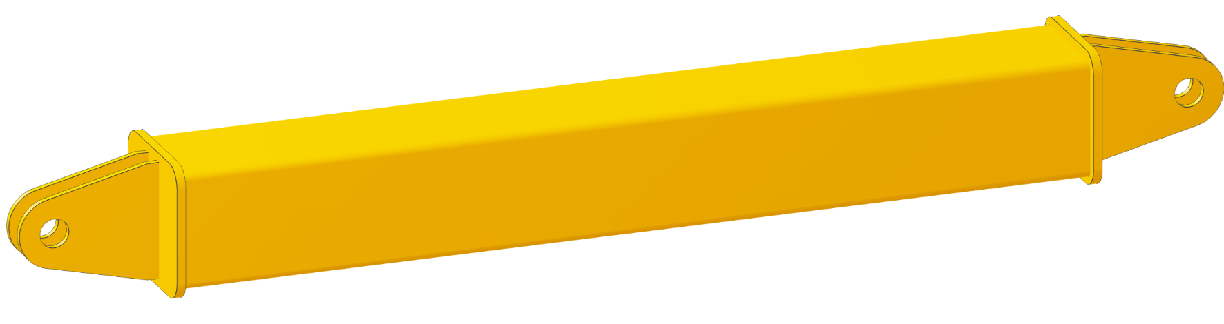 custom end cap spreader example 2 showing double plate end cap